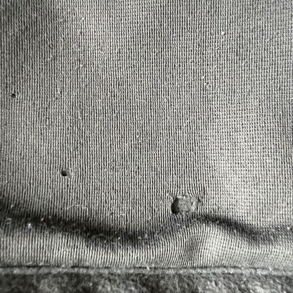 The North Face Mens Gray Full Zip Polartec Fleece Jacket Large Flaw - Picture 7 of 7